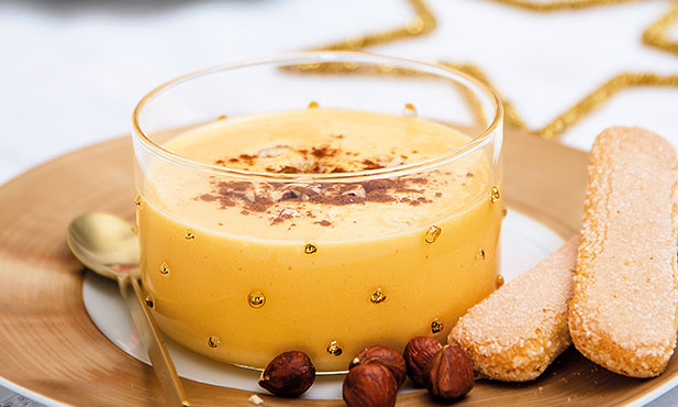 Zabaione con vino de Oporto